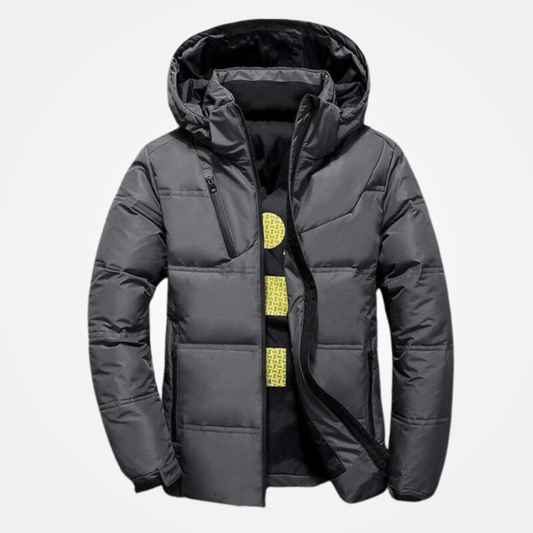 Veste de survêtement matelassée pour homme