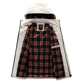 Veste d'hiver imperméable et décontractée pour l'extérieur