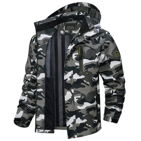 Veste doublée imperméable pour homme
